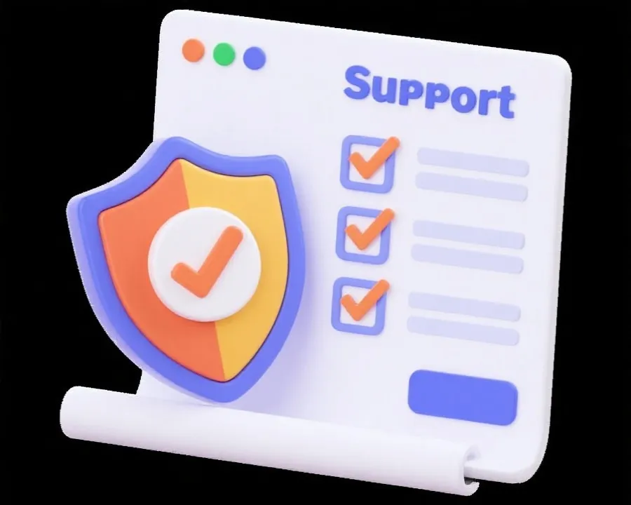 服务支持与安全保障示意图